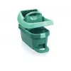 Leifheit Floor Mop Set Dust Wiper Cleaning Tool Professional XL Green with Cart 55096