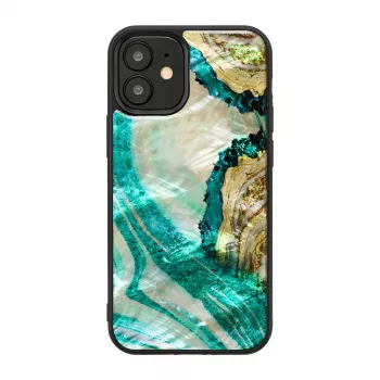 Protective case iKins for Apple iPhone 12 mini — aqua agate