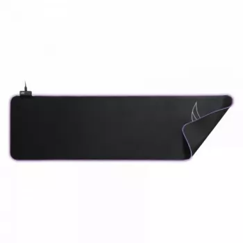 L33T Gaming 160406 Asar Bardagi XXL RGB Gaming mousepad, Fast surface. 920 x 294 x 3 mm, Black