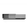 Cama TV cabinet SIGMA1 180 white/black gloss