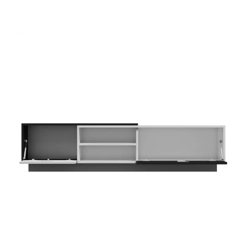 Cama TV cabinet SIGMA1 180 white/black gloss