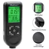 Qoltec Paint Thickness Gauge with LCD Display | 0~2000um