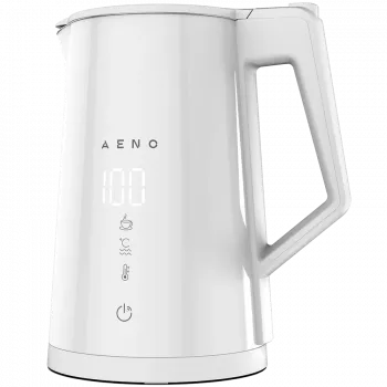 AENO Electric Kettle EK8S Smart: 1850-2200W, 1.7L, Strix, Double-walls, Temperature Control, Keep warm Function, Control via Wi-Fi, LED-display, Non-heating body, Auto Power Off, D