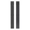 APC NetShelter Cable Management, Vertical Cable Manager, Hinged Covers, for NetShelter SX 750mm W 42U, Set of 2, 109 x 1778 x 13 mm