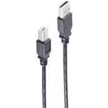 USB cable ShiverPeaks BS13-23055 5m USB A USB B Black