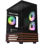 PC Micro Tower Thermaltake View 170 WS ARGB — Micro chassis, Black, supports PS2 PSU, 2x 120 mm side + 1x 120 mm rear fans, 2.5/3.5 inch HDD