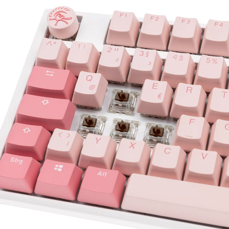 Ducky One 3 TKL keyboard Gaming USB QWERTZ German Pink