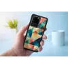 Protective phone case iKins for Samsung Galaxy S20 Ultra, mosaic black