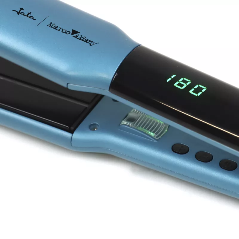 Straightening Iron JATA JBPP5570 60W Ceramic Plates Black Blue