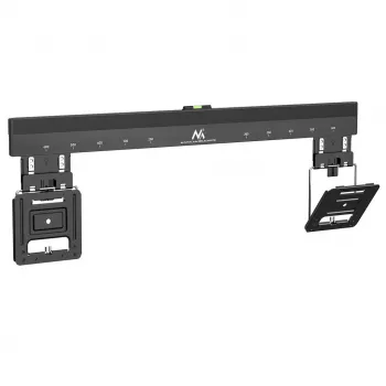 Maclean MC-481 Ultra Flat Slim TV wall mount Bracket Holder for 37-80 Flat Curved up to 75kg Max. VESA 600x400 Universal TV Mount Holde