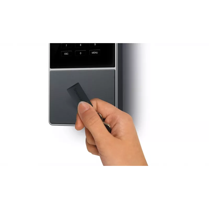 Time attendance terminal Safescan TM-616 Black — 2.8 inch TFT, Dual-core 1 GHz, Proximity card, Ethernet LAN, Wall mount