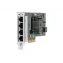 HPE - 366T - Network Adapter - PCIe 2.1 x4 Low-Profile -Gigabit Ethernet x 4