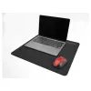 Mouse Pad DeLOCK 12152 Black 400x450 mm Rubber Non-slip Base