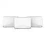 Mesh system MERCUSYS Halo H27BE (3-pack) Dual-band 2.4/5 GHz Wi‑Fi 6, 3568 Mbps total, 3x LAN ports, internal antennas, white