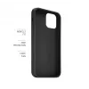 Fixed STORY back cover for Xiaomi Redmi 15 4G/5G, rubberized black protective case