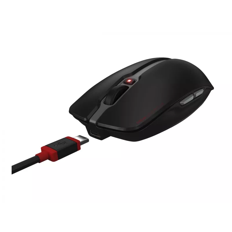 CHERRY Stream Desktop Recharge keyboard Mouse included Universal RF Wireless QWERTZ German Black