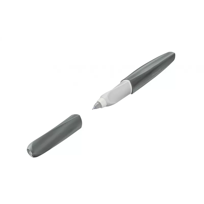 Stick pen Pelikan Twist eco Blue Grey smooth writing comfort
