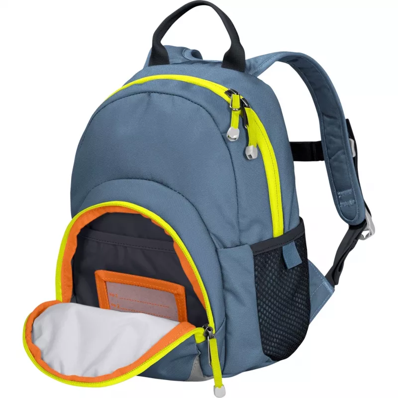 Jack Wolfskin Buttercup Backpack - Blue/Neon Yellow, 4.5 L
