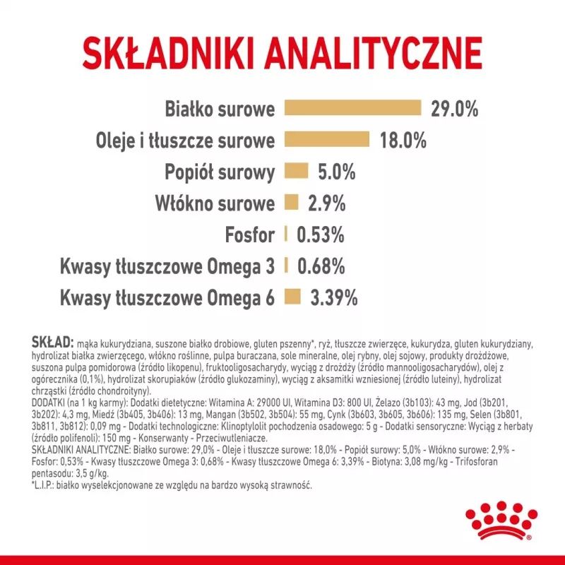 Dry dog food Royal Canin Yorkshire Terrier 8+ 1.5 kg — poultry, senior small breed, 29% protein, 18% fat