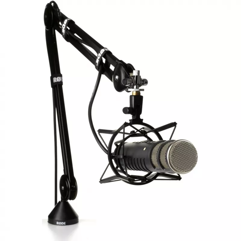 Studio dynamic microphone RØDE Procaster — wired, mini XLR (3-pin), 75–18,000 Hz, 32 Ω, -56 dB, black, 695 g
