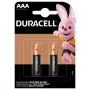 Alkaline battery Duracell Basic MN2400 AAA — pack of 2, single-use cells for low- to moderate-drain devices