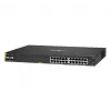 HPE Aruba Networking CX 6100 24G Class4 PoE 4SFP+ 370W Managed L3 Gigabit Ethernet (10/100/1000) Power over Ethernet (PoE) 1U Black