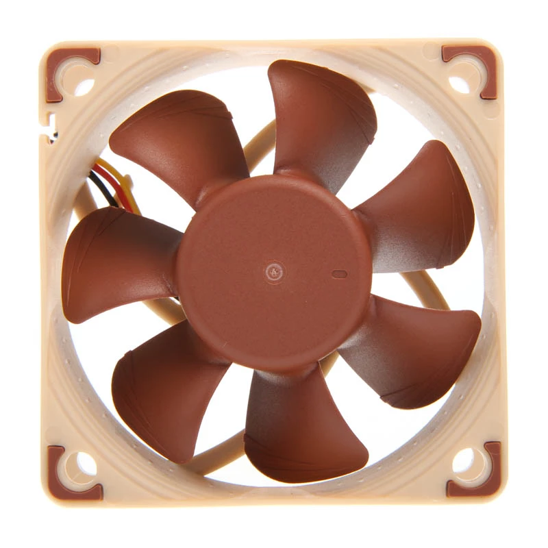 Computer case fan Noctua NF-A6X25 FLX 60 mm, 12 V, 1600–3000 RPM, 29.2 m³/h, 0.61 mmH2O, SSO2 bearing