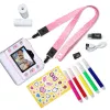 Xblitz FLASH PINK Instant Camera with Thermal Printer for Children