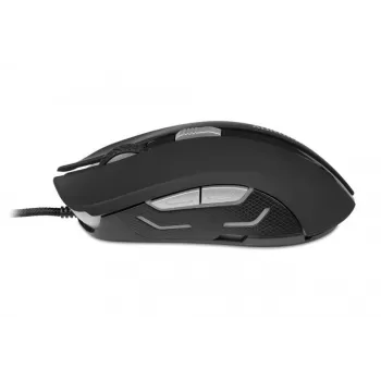 Wired optical mouse IBOX Aurora A-1 — right-hand, 6 buttons, 2400 DPI, USB Type-A, LED illumination, 1.8 m cable