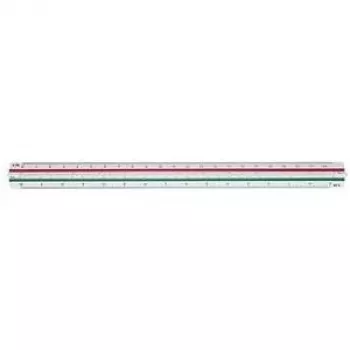 Scale ruler Staedtler Mars Plastic Green Red White