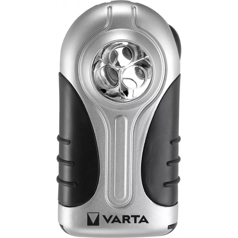 Hand flashlight Varta 16647 Black Silver