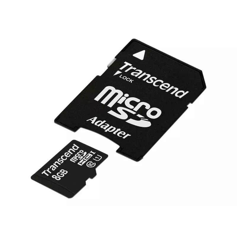 Transcend Premium - Flash Memory Card (microSDHC/SD-Adapter inbegriffen)