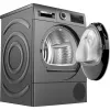 Bosch Serie 6 WQG2450R10 tumble dryer Freestanding Front-load 9 kg Black