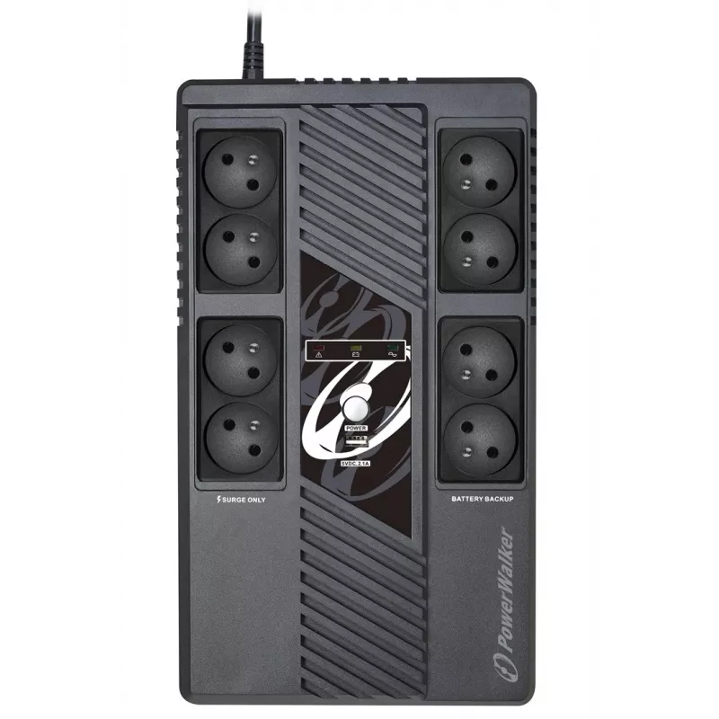 PowerWalker VI 1000 MS FR Line-Interactive 1000 VA 600 W 8 AC outlet(s)