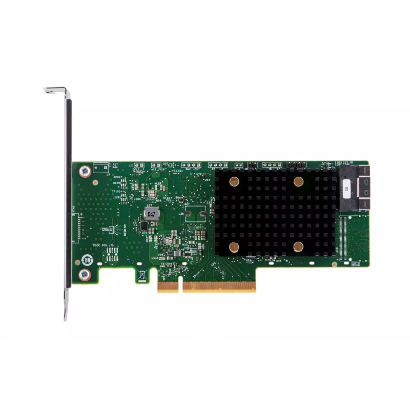 Internal HBA Adapter Broadcom 9500-8i — PCIe SAS/SATA 12 Gbit/s, NVMe, Full-height/Low-profile