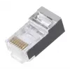 LANBERG RJ-45 Wire Connector PLS-5000EZ, Cat5e, F/UTP (FTP), Grey, 100 pcs