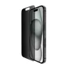 Belkin ScreenForce Pro - Bildschirmschutz for Handy - 2,5D - Glass - with Sichtschutzfilter - Glass - for Apple iPhone 14 Pro, 15 (OVA147ZZ)