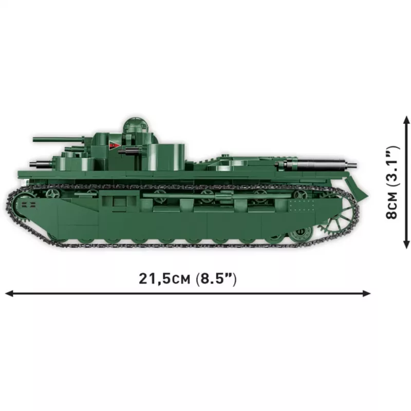 Blocks Historical Collection Vickers A1E1 Independent