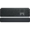 Wireless full-size keyboard Logitech Master MX Keys S — Graphite, Bluetooth & 2.4 GHz (Nano), USB-C rechargeable, Backlit, QWERTY US International