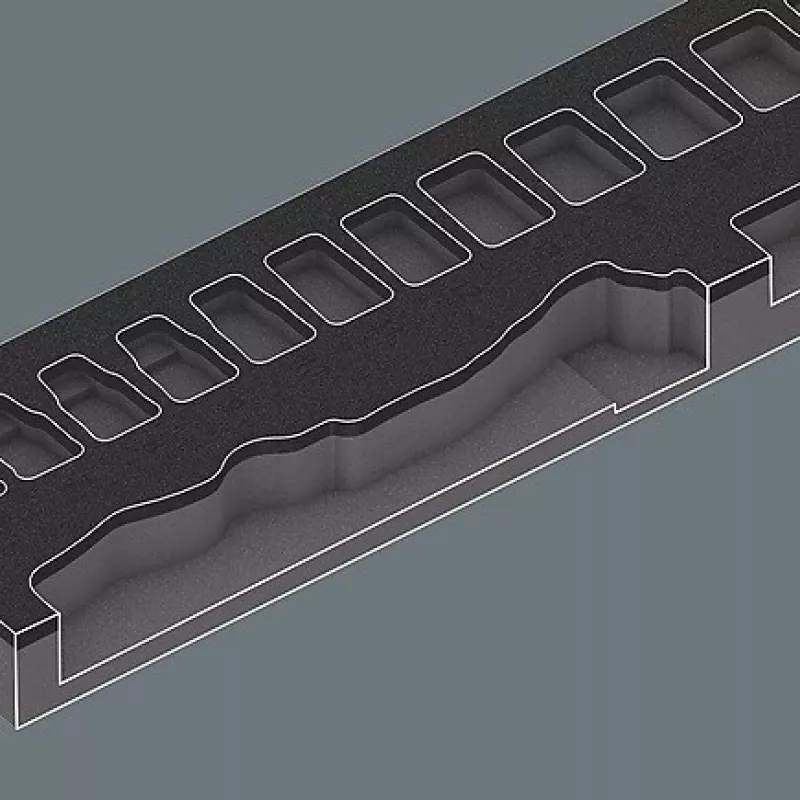 Foam Insert Zyklop 3/8'' 8000 C, set