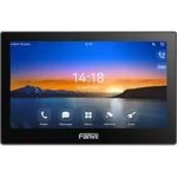 Fanvil I504W, 17,8 cm (7 inch), LCD, 1024 x 600 Pixel, 2 W, Black, Schnelles Ethernet