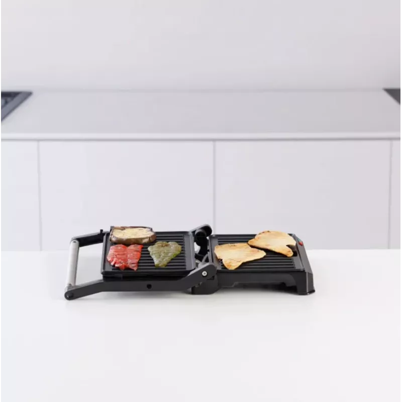 Contact Grill Taurus MYGRILL LEGEND 1000W, stainless steel/black, cooking surface 230×145 mm
