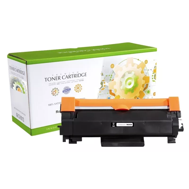 Compatible Static Control Brother Cartridge TN-2420 (TN2420) Black, 3000 p.