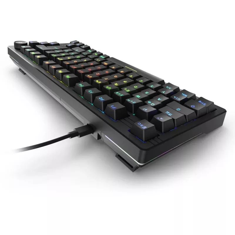 Sharkoon SGK25 Keyboard Home USB QWERTZ German Black 75% RGB LED