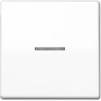 Wall switch cover plate JUNG AS 591 KO5 WW White — AS591KO5WW
