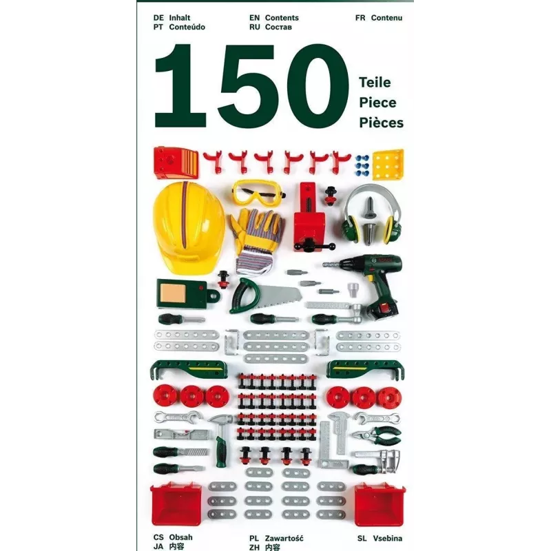 Bosch Workbench No 1 150 pieces