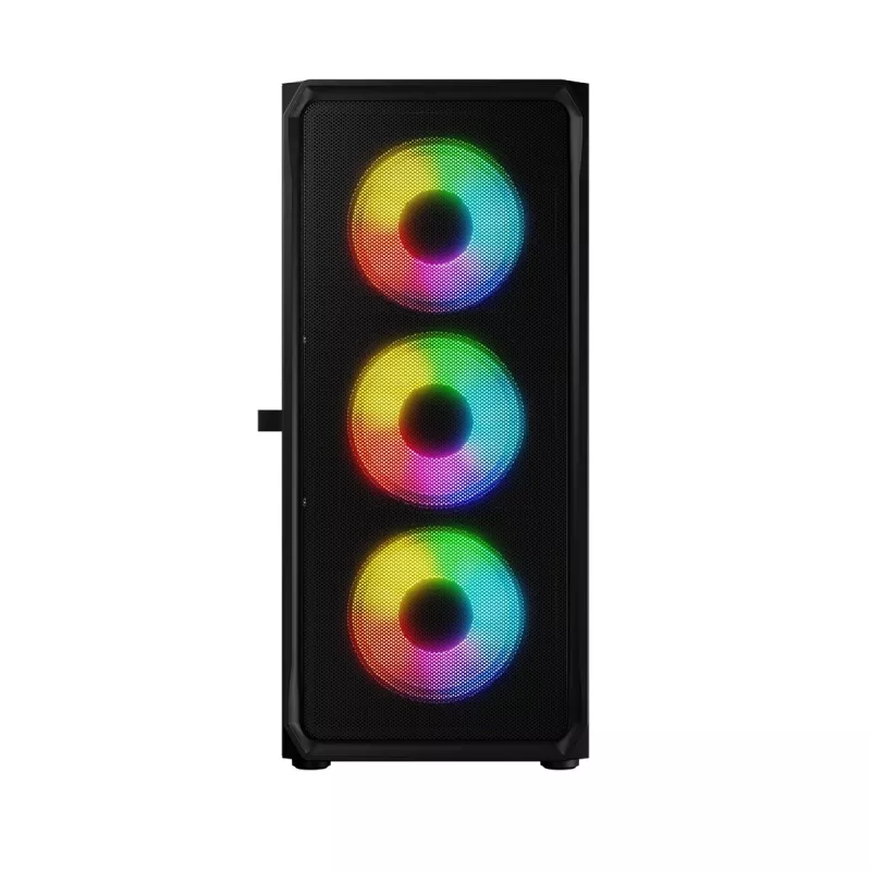 Computer Case Logic Concept Portos ARGB ATX Black