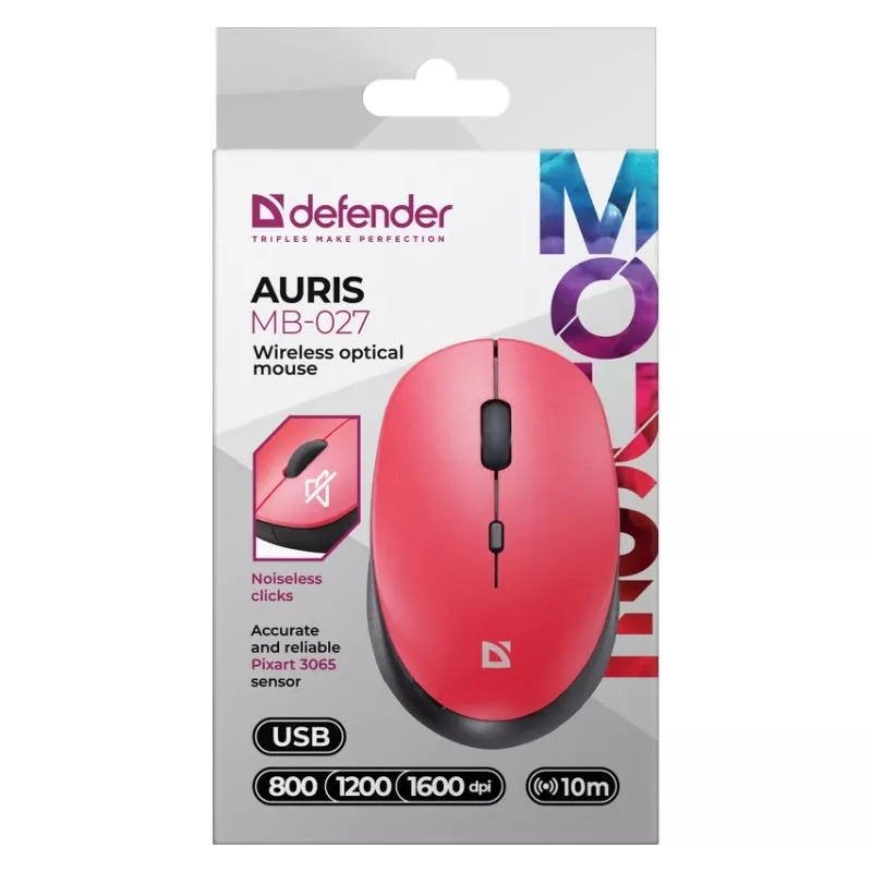 Wireless mouse DEFENDER AURIS MB-027 interface
