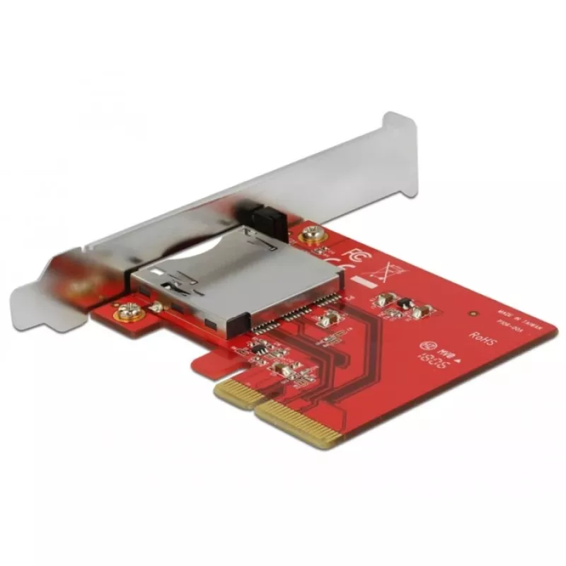 DeLOCK PCI Express > 1x external CFexpress slot - Card Reader (CF) - PCI Express x4 3.0 (91748)
