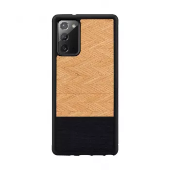 Smartphone case Man and Wood Galaxy Note 20 herringbone nero black